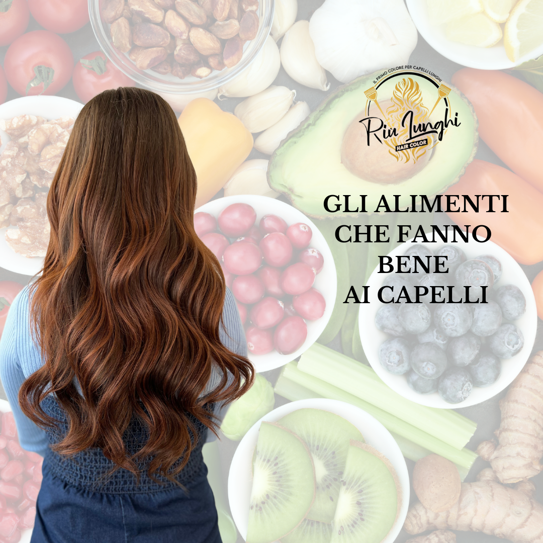 L'alimentazione che aiuta la crescita dei capelli