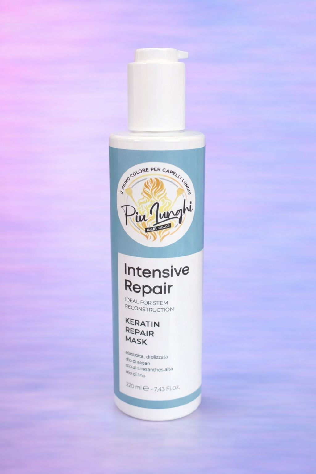 Maschera ristrutturante Intensive Repair alla cheratina con oli nutrienti per capelli danneggiati e trattati – Più Lunghi Haircolor
